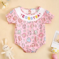 Baby Baby Short-Sleeved Thin Pure Cotton Onesie Newborn Clothes Summer Triangle Onesie Romper Boy Gi
