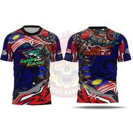 Speed Masters Limited Espada Team Racing Motor GP T-Shirt Racing Biker Jersey Full Print Baju Tshirt