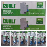MCB IZUNLI 1 P 2A 4A 6A 10A 16A 1 Phase SNI LMK, 
