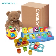 OrecaBox - Educational Toys for baby months 7 - 8