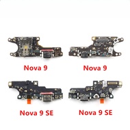 USB Charger Dock Board For Huawei Nova 9 SE USB Charging Port Board Connector Flex Cable Parts