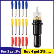 Cutting Blade Holder + 15pcs 30 degree 45 degree 60 degree Cutter Blade for