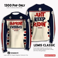 Imprint Custom Motorcycle Jersey Riding Jersey 3D Cycling Jersey Sportswear Long Sleeve Imprint Cust