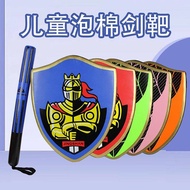 Children's Toy Sword Shield Sponge Stick Shield Foam Sword Stick Training Battle 4LVN