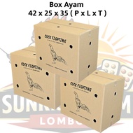Chicken delivery box/fighting chicken box/imported chicken shipping box/cardboard box/shipping box