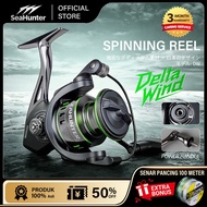 [OFFICIAL]SeaHunter DW Fishing Reel Power Handle 14+1BB Max Drag 15KG Spinning Reel 5.2:1 Gear Ratio