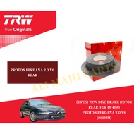 (2 pcs) TRW Disc Brake Rotor Rear for DF4193 Proton Perdana 2.0 V6 (262mm)
