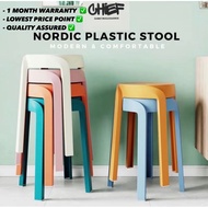 [MEGA WAREHOUSE CLEARANCE] NORDIC DESIGN SIMPLE ELEGANT DURABLE TALL KITCHEN LIVING ROOM CHAIR