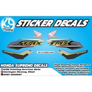 ❉✹Honda Tmx Sticker Decals