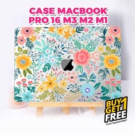 MacBook Pro 16 Inch 2026 M4 M3 M2 M1 A3403 A3186 A2991 A2780 A2485 Hardcase Laptop Colorful Flower I