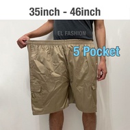 Big Size Men Short Pants Cargo Short Pants Seluar Pendek Cargo Pocket Saiz Besar
