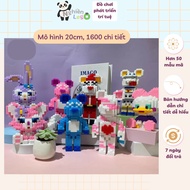 Bearbrick Assembly Model Assembled Cartoon bearbrick Toy For Baby Grinding Store 1500pc