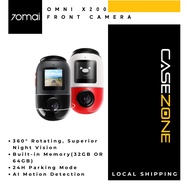 70mai Omni X200 360° Dashcam AI Parking Surveillance HDR Night Vision ADS Voice Control 60 FPS Car F