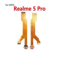 สำหรับ Realme 5 Pro/realme Q ชาร์จ USB เชื่อมต่อ F LEX สาย USB ชาร์จ D Ock PCB คณะกรรมการ F LEX เคเบิ้ลซ่อมอะไหล่