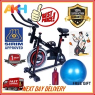 Zero EC Fitness Bike Exercise Cycling Gym Fitness Spin Bike (With Free Gift)