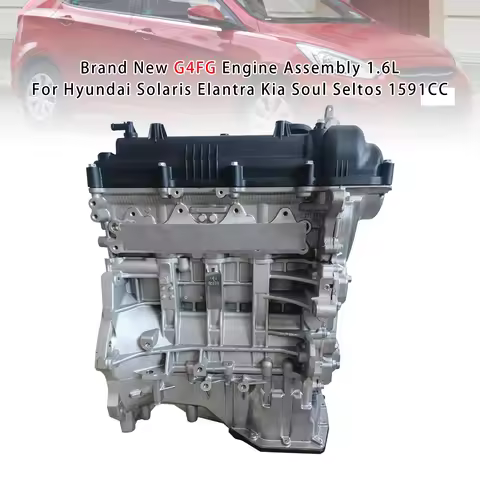 Areyourshop Brand New G4FG Engine Assembly 1.6L for Hyundai Solaris Elantra Kia Soul Seltos