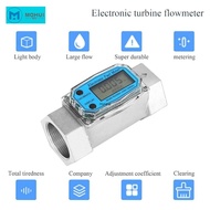 MW  Fuel Meter Gas Fuel Oil Flowmeter LCD Gasoline Kerosene Meter Display Chip