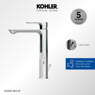 KOHLER Aleo S Tall Lavatory Faucet / Basin Mixer, Polished Chrome K-25103T-4E2-CP