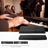 Piano 61/88 Key Electronic Digital Piano Cover Dustproof Storage Bag Foldable Piano Keyboard Cover For YAMAHA P125 P115 Black [anisunshine.sg]