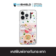 Hi-Shield Stylish Shockproof Clear Case Picnic1 Model [Iphone15 Case][Case 14][Case