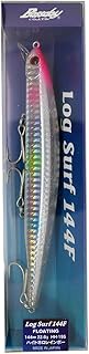 Bassday HH-195 Minnow Log Surf 144F, 5.7 inches (144 mm), 0.8 oz (22.4 g), Height Holo Rainbow