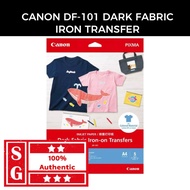 Canon Dark Fabric Iron-On Transfer (DF-101) [5 Sheets] Canon DF-101 DF101 Canon Consumables Iron-On 