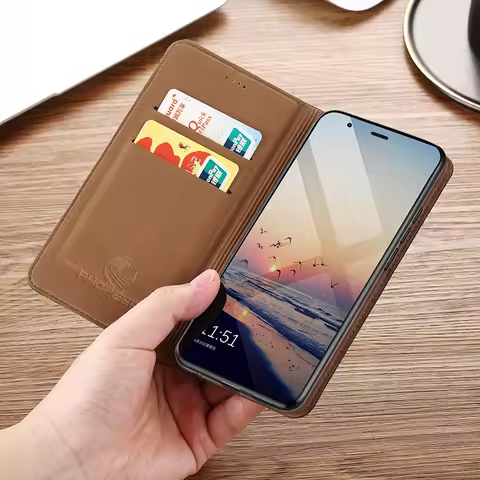 Leather Phone Protective Case For Google Pixel 9 8 8a 7 7A 6 6A Pro 2 3 4 5 3A 4A 5A XL Magnetic Bra
