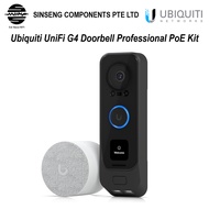 Ubiquiti Unifi Black UVC G4 DoorBell Pro Poe Kit G4 Doorbell Professional PoE Kit [Order Model: UVC-