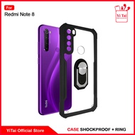 YI TAI Yc-05 Case Fusion + Ring Xiaomi Redmi Note 8 Redmi Note 8 Pro - REDMI NOTE 8