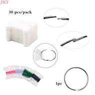 31Pcs Storage Spools Sewing Threads Embroidery Boards and Stainless Steel Coil Organizers for Windin