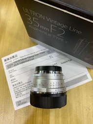 99% Voigtlander vintage 35mm f2 type II 35 2 Leica M
