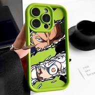 casing For Realme C53 N53 C51 C55 C2 10 4G 2 Narzo 50 5G Kasus Telefon Silikon Luffy Solon Anime
