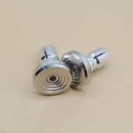 JALU STANG PROBOLT TINANIUM MOTOR FULL STAINLESS STEEL CHROME SILVER UNIVERSAL