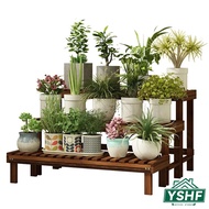 YSHF Plant Stand Plant Display Stand Wooden Plant Stand Garden Paradise
