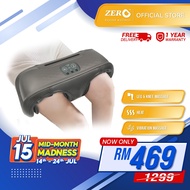 Zero Healthcare uRELIEF Knee Massager – Heat Therapy, Vibration, Air Compression for Pain Relief & J