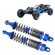 treee Bnineteenteam 2Pcs 100mm RC Metal Damper Set for HSP RGT Himoto 1/10 Car (Dark Blue