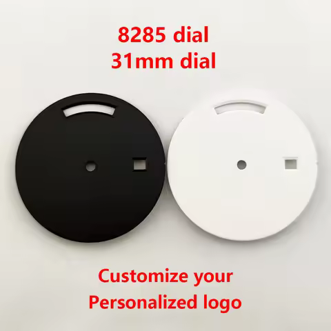 31mm Dial Miyota 8285 dial dual calendar for Miyota 8285 movement Watch accessories Miyota 8285 watc