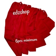 panjama red buwan ng wika.6pcs minimum