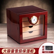 Get 7% coupon+gift】ok Cigar box Household Cigar Humidor Cedar Wood Constant Humidity Sealed Cigar Ca