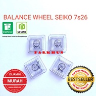 MESIN Balance WHEEL SPRING SEIKO CAL 7S26 PER HAIR PIR MACHINE WATCH MATIC AUTOMATIC