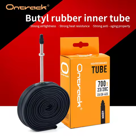 Ontrack BUTYL TUBE ROAD 700X23/28C FV48MM FV60MM 80MM