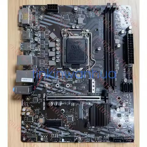 used For MSI H410M-A PRO Motherboard LGA1200 DDR4 HDMI+DVI 2×M.2 4×SATAIII.