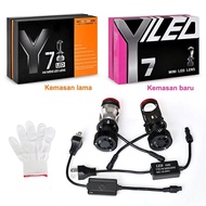 Mini Projector Y7D Y6D H4 Car and Motorcycle Led Lights Super Bright ImportedOriginal