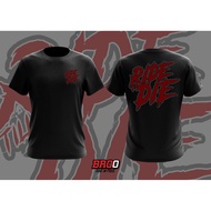 Broo - Ride Till Die Design Baju Tshirt Microfiber