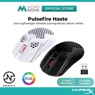 HYPER-X HYPERX PULSEFIRE HASTE WIRELESS GAMING MOUSE WITH ULTRA-LIGHT HEX SHELL & NGENUITY SOFTWARE 
