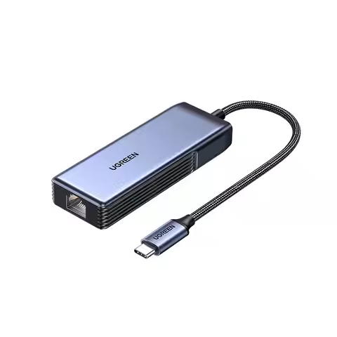 UGREEN Type-C to 5GbE wired network card USB-C to RJ45 adapter CM848 Realtek chip 5Gbps network spee