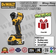 DEWALT DCF850 Impact Driver 18V Brushless Lithium Battery Electric Impact Wrench Tool