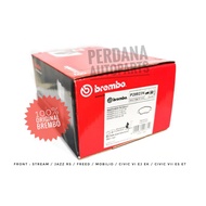 BREMBO Brake Pads for Honda Jazz GE8, Freed, Mobilio, Stream, Civic EJ, Civic EK, Civic ES, Civic ET