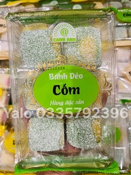 Bánh dẻo nếp phủ dừa siêu ngon280gr (SỈ 70 gói Bánh dẻo) - Bánh dẻo cốm đậu xanh đặc sản phú thọ -