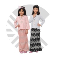 CASALWA | CAMELIA Kids | Baju Kebaya Pendek Kanak-kanak Budak Perempuan Exclusive Premium Moss Crepe